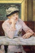 Edouard Manet Plum Brandy oil painting artist